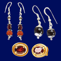 Garnet Earrings